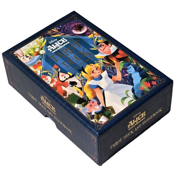 Alice in Wonderland Tarot Deck & Guidebook Box Set Disney Minerva Siegel 6" NWOT - Picture 2 of 6